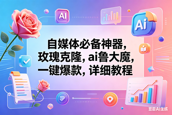 （18273期）玫瑰克隆神器，一键爆款工具，自媒体必备，60多个功能的教程-选优云网创