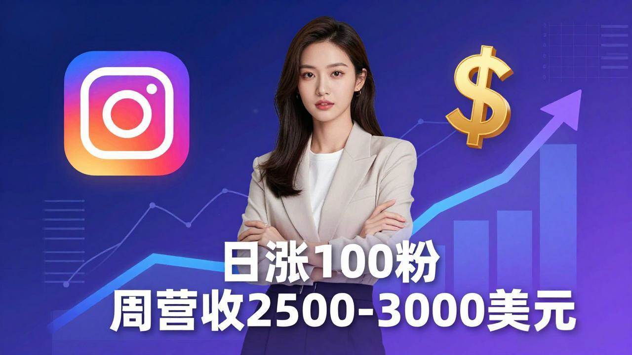 （18299期）想做数字产品？Sheri亲授：日涨100粉、每周2500至3000美元的营收，Instagram躺着赚-选优云网创